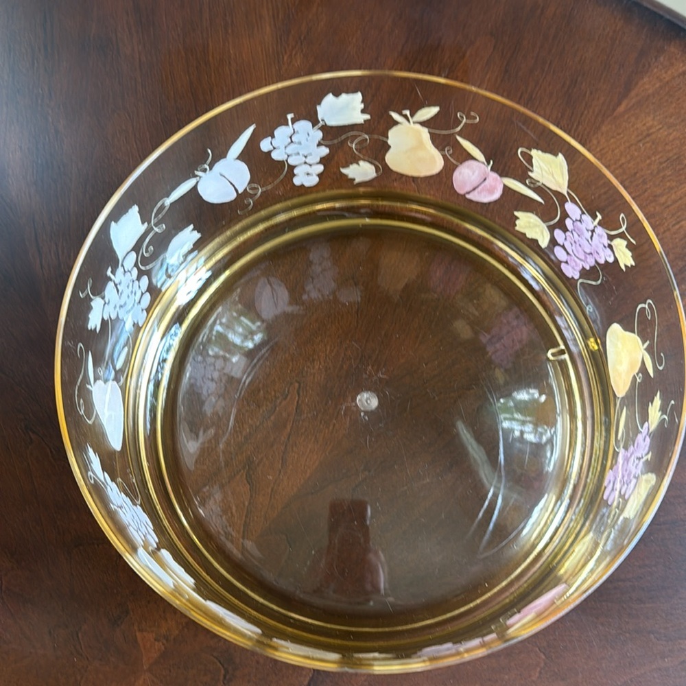 Fruit Pattern Plastic Bowl - Picture 2 of 5